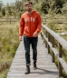 Preview: Sweatjacke - Moin - orange